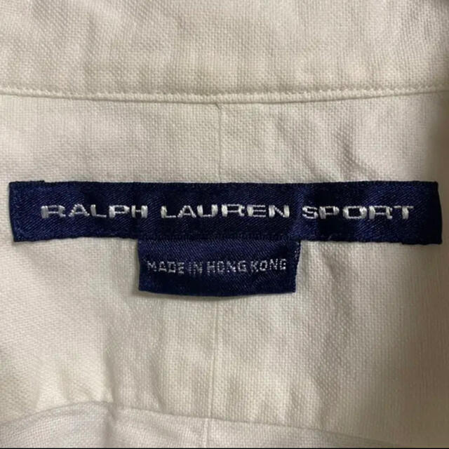 POLO RALPH LAUREN(ポロラルフローレン)の90s 古着 ポロ ラルフローレン 刺繍ロゴ ゆるだぼ ビッグシルエット メンズのトップス(シャツ)の商品写真