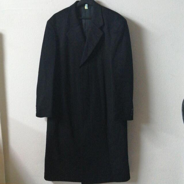 casumere 100% balcaan black coat　al