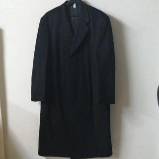 casumere 100% balcaan black coat　al(ステンカラーコート)