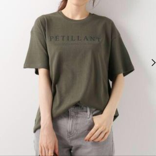 イエナ(IENA)のPETILLANT Tシャツ【カーキ】(Tシャツ(半袖/袖なし))