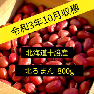【令和3年収穫】北海道十勝産 小豆 あずき 800g(野菜)