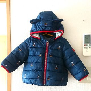 ベビーギャップ(babyGAP)の美品 babyGAP 90㎝ アウター ジャンパー ミッキー(ジャケット/上着)