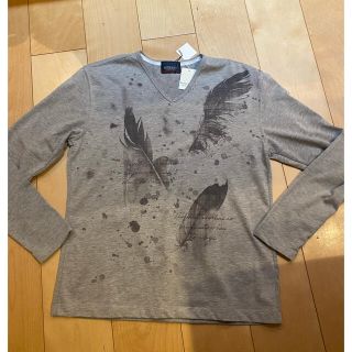 ニコルクラブフォーメン(NICOLE CLUB FOR MEN)の新品✨NICOLE CLUB FOR MEN ロングTシャツ✨Mサイズ(Tシャツ/カットソー(七分/長袖))