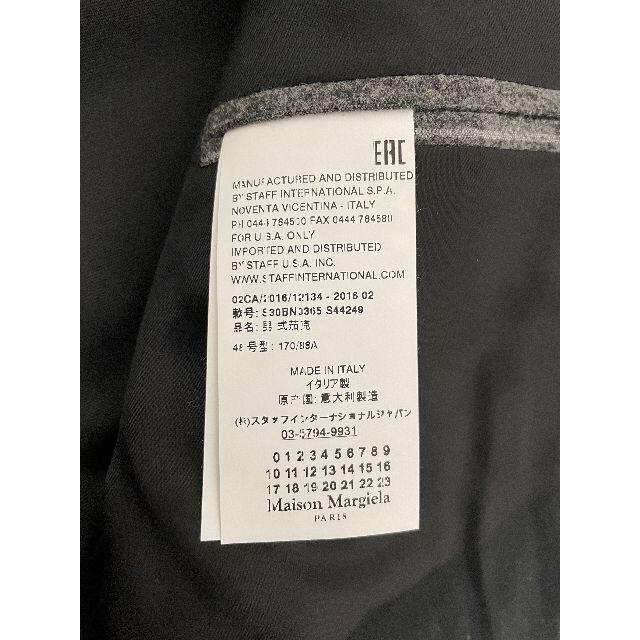 新品未使用　Maison Margiela テーラードジャケット 48