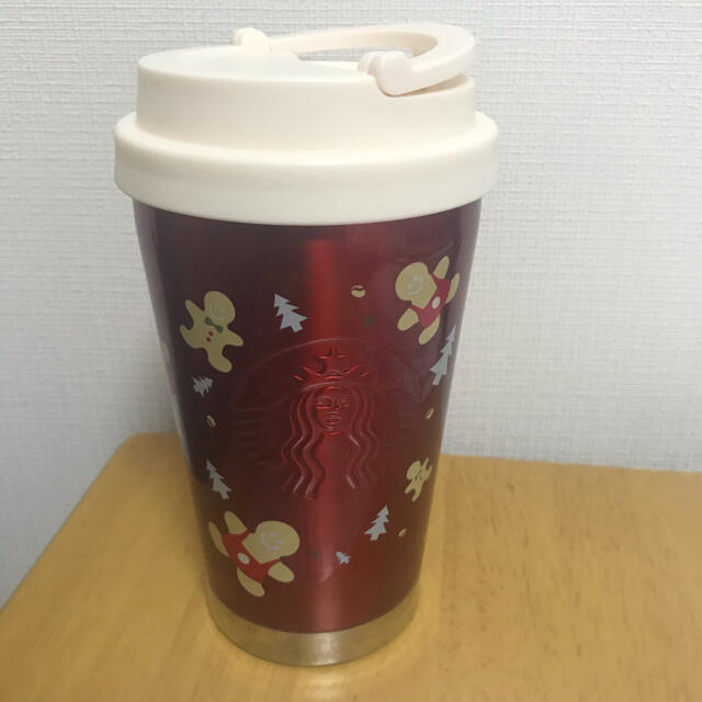 Starbucks Coffee(スターバックスコーヒー)のスターバックス タンブラーホリデー 2019 ジンジャーブレッドマン 355ml インテリア/住まい/日用品のキッチン/食器(タンブラー)の商品写真