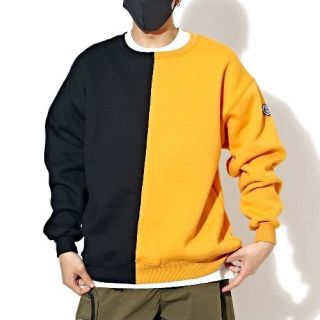 ビームス(BEAMS)のchari&co スウェット　イエロー&ブラック(スウェット)