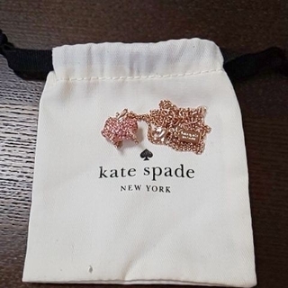 ケイトスペードニューヨーク(kate spade new york)のkate spade   ネックレス  ピアス セット(ネックレス)