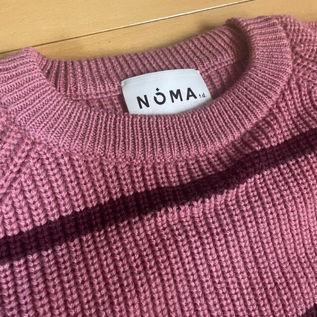 Ray BEAMS(レイビームス)のNOMA t.d. × Ray BEAMS / 別注 ビッグ ストライプ ニット レディースのトップス(ニット/セーター)の商品写真