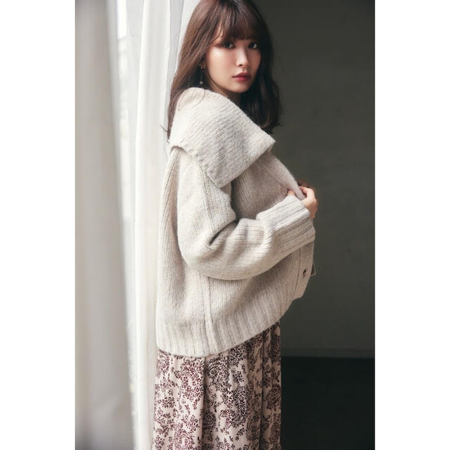 herlipto★ French Lace Rib Knit Cardigan