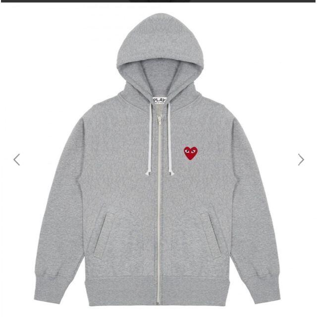 COMME des GARCONS ハートロゴ スウェットパーカー 新しい季節 ahq.com.mx