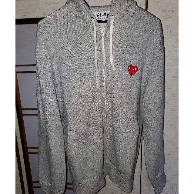 COMME des GARCONS ハートロゴ スウェットパーカー 新しい季節 ahq.com.mx