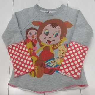 バナバナ(VANA VANA)のVANAVANAトレーナー 女の子 110 子供服 キッズ(Tシャツ/カットソー)