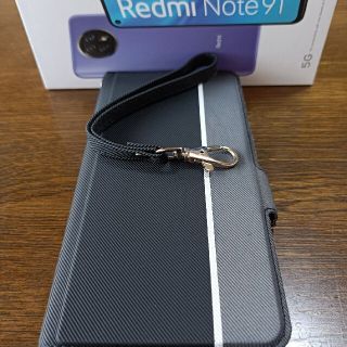 Redmi Note 9T 64GB ブラック☆おまけブック型ケース付