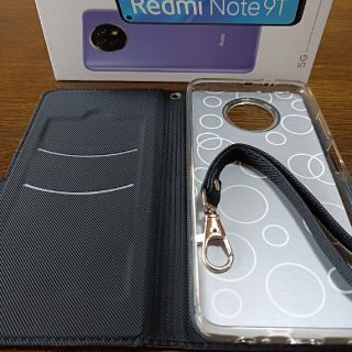 Redmi Note 9T 64GB ブラック☆おまけブック型ケース付