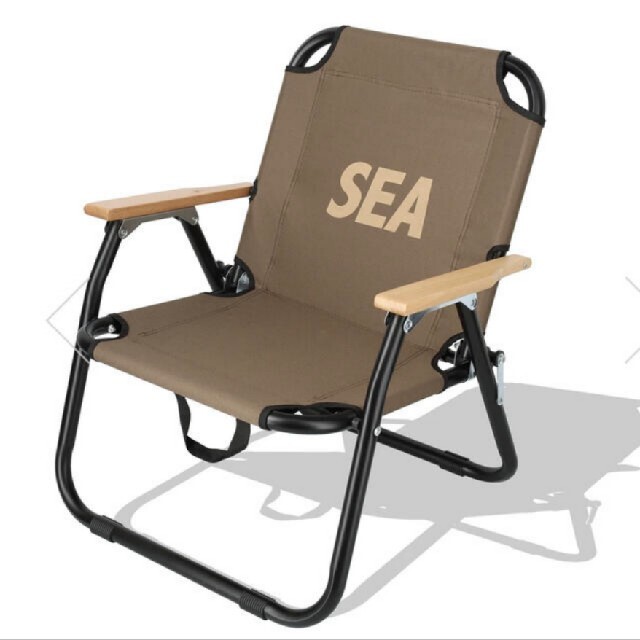 WIND AND SEA FOLDING CHAIR (1S) / BROWN スポーツ/アウトドアのアウトドア(テーブル/チェア)の商品写真