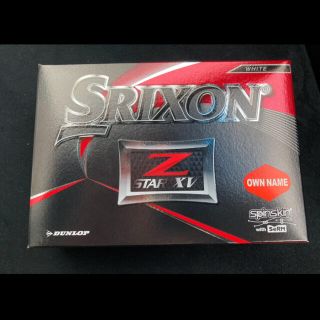 スリクソン(Srixon)のSRIXON ZSTAR-XV ゴルフボール6個(ゴルフ)