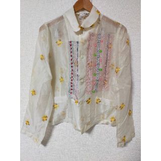 コム デ ギャルソン(COMME des GARCONS) シルク シャツ/ブラウス
