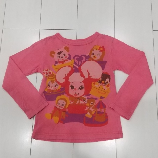 VANA VANA(バナバナ)のVANAVANA 長袖Tシャツ 女の子 110 子供服 キッズ/ベビー/マタニティのキッズ服女の子用(90cm~)(Tシャツ/カットソー)の商品写真