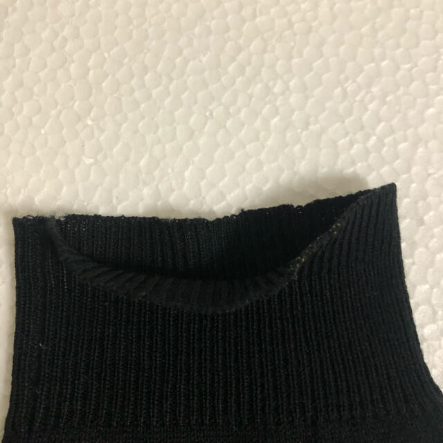 GU(ジーユー)の【GU/ジーユー】メンズ アクリル セーター Lサイズ 黒/ブラック Vネック メンズのトップス(ニット/セーター)の商品写真
