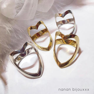nanan bijouxxx オープンハートリング(リング(指輪))