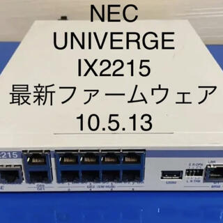エヌイーシー(NEC)のNEC UNIVERGE IX2215 最新ファーム(PC周辺機器)