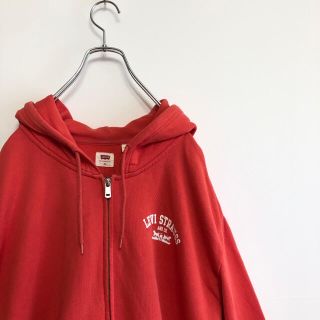 リーバイス(Levi's)の90s古着　リーバイス　フルジップパーカ　ＸＬ　大きめ　オーバーサイズ(パーカー)