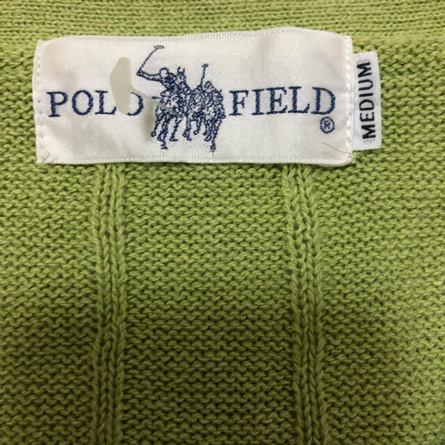 POLO RALPH LAUREN(ポロラルフローレン)の最終sale POLOFIELD ポロフィールド　カーデ ヴィンテージ　古着 メンズのトップス(カーディガン)の商品写真