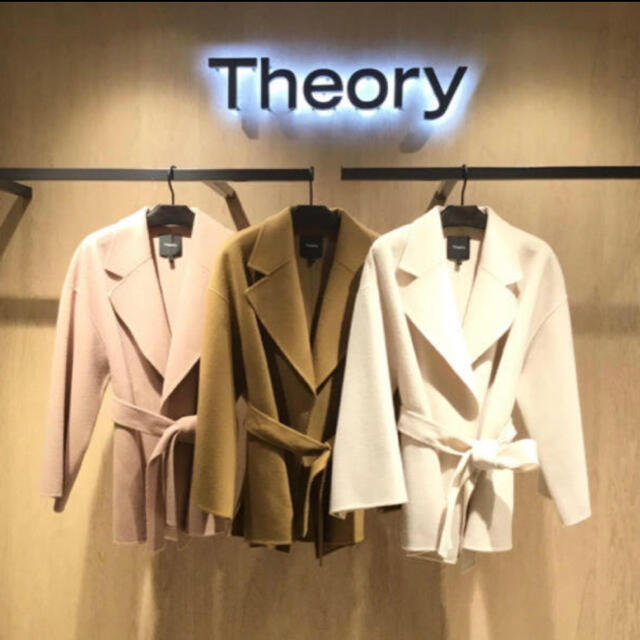 Theory 18aw カシミヤコート - チェスターコート