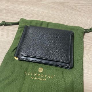 GLENROYAL - グレンロイヤル マネークリップ小銭入れ付きの通販