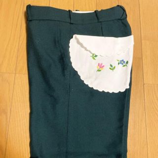 チコラータ　レースポケット　ストレートパンツ(カジュアルパンツ)