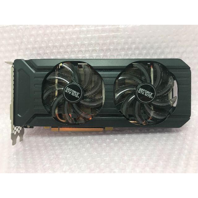 【動作確認済】Palit GeForce GTX 1070 Ti 8GB6GBGDDR5映像出力端子