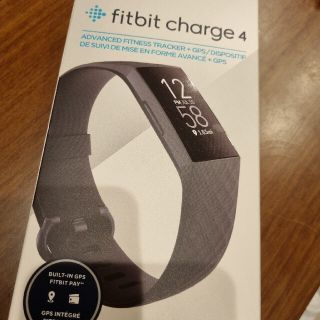 グーグル(Google)のfitbit charge4 黒(その他)