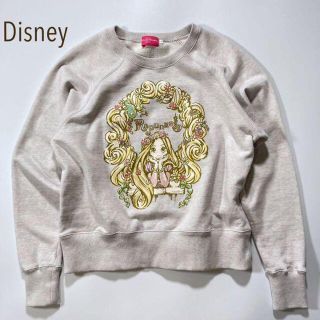 ディズニー(Disney)の☆美品☆ Disney RESORT ラプンツェル トレーナー Lサイズ グレー(トレーナー/スウェット)