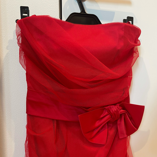 【新品】ドレスワンピース レディースのフォーマル/ドレス(ミディアムドレス)の商品写真