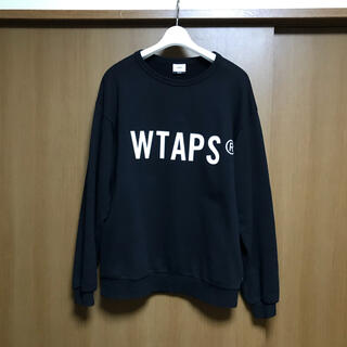W)taps - wtaps wtvua クルーネック サイズL ブラックの通販 by ...