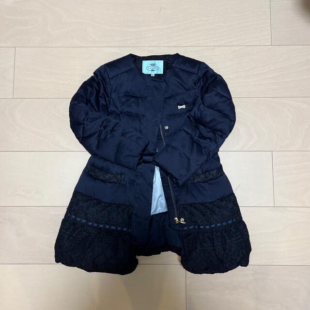 TOCCA(トッカ)のTOOCA トッカ　ダウン　110センチ　美品 キッズ/ベビー/マタニティのキッズ服女の子用(90cm~)(コート)の商品写真