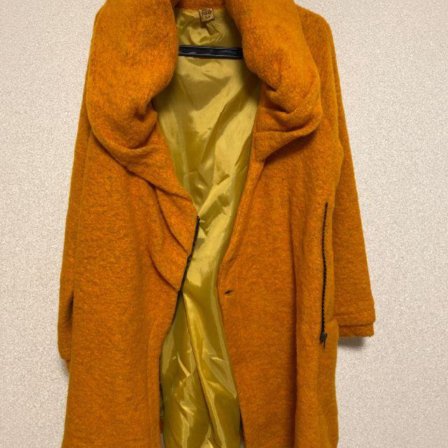 イタリア製　SUPER POSERのウールコート レディースのジャケット/アウター(ガウンコート)の商品写真