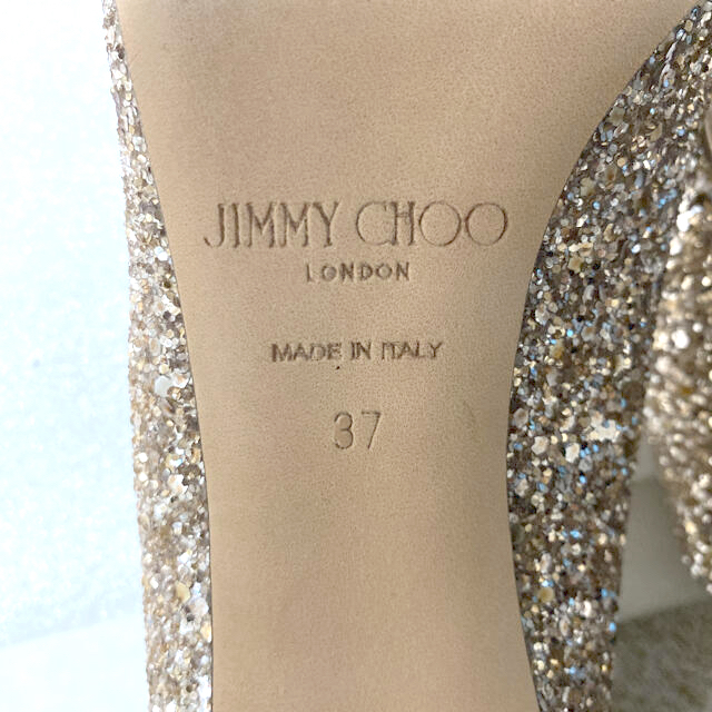JIMMY CHOO(ジミーチュウ)のJIMMY CHOO ROMY85 ブライダルシューズ レディースの靴/シューズ(ハイヒール/パンプス)の商品写真