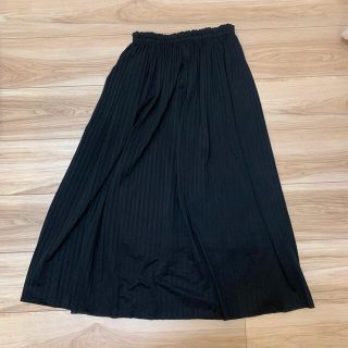 ダブルクローゼット(w closet)のプリーツスカート(値下げしました)(ロングスカート)