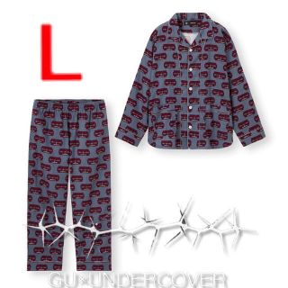 アンダーカバー(UNDERCOVER)のLサイズ　グレー　GU×アンダーカバー　undercover パジャマ(パジャマ)