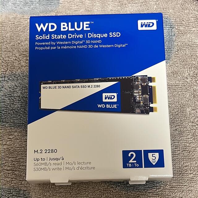 Western Digital SSD 2TB WD Blue