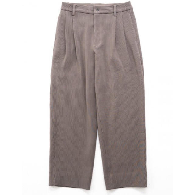 stein GRADATION PLEATS TWO TUCK TROUSERS