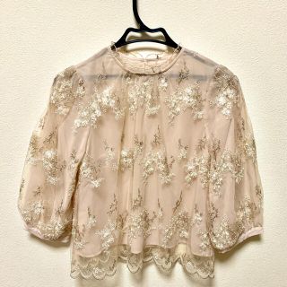 イング(INGNI)の花柄刺繍ブラウス(シャツ/ブラウス(長袖/七分))