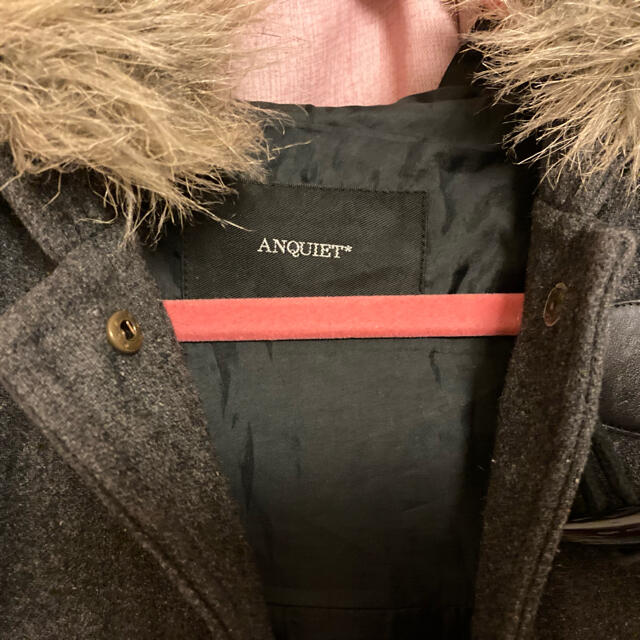 ANQULETのAラインピーコート レディースのジャケット/アウター(ピーコート)の商品写真