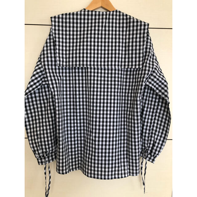 【SANSeLF】arm gather blouse sanw21a013 同型 レディースのトップス(シャツ/ブラウス(長袖/七分))の商品写真