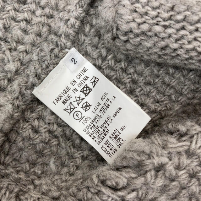 Y's - 美品 Y's ワイズ 19AW ダメージ加工 ローゲージニット