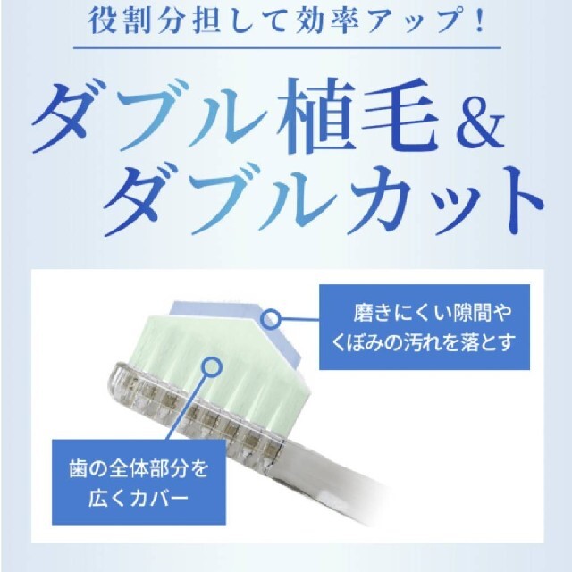 奇跡の歯ブラシ クリアブラック 大人用 3本セット コスメ/美容のオーラルケア(歯ブラシ/デンタルフロス)の商品写真