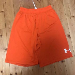 アンダーアーマー(UNDER ARMOUR)のアンダーアーマー ハーフパンツ  オレンジ(バスケットボール)