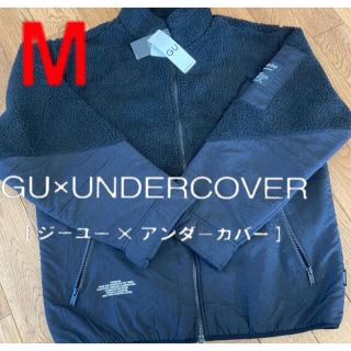 アンダーカバー(UNDERCOVER)のMサイズ 黒 GU×アンダーカバー ボアフリースブルゾン　(ブルゾン)