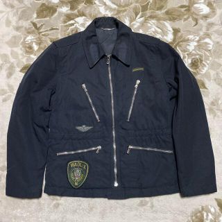 ドルチェアンドガッバーナ(DOLCE&GABBANA)のDOLCE&GABBANA ミリタリージャケット　JACKET ワッペン　zip(ミリタリージャケット)